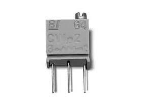 64YR50KLF 50kΩ, Through Hole Trimmer Potentiometer 0.25 W @ 85 °C Top Adjust TT ElectronicsBI, 64
