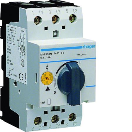 MM510N Hager 10 Motor Protection Circuit Breaker