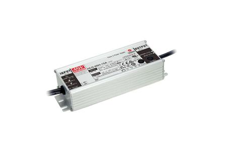 HLG-60H-54AB MEAN WELL LED Driver, 54V Output, 60W Output, 1.15A Output, Constant Current / Constant Voltage Dimmable