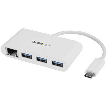 HB30C3A1GEA StarTech.com 3 Port USB 3.0 USB C  Hub, USB Bus Powered, 78 mm x 41 mm x 1.5cm