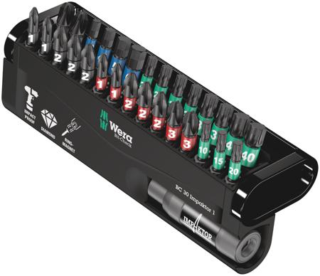 05057690001 Wera Impact Bit Set 31 Pieces, Hexagon