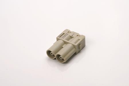 192-587 RS PRO Heavy Duty Power Connector Insert, 70A, Male, 2 Contacts