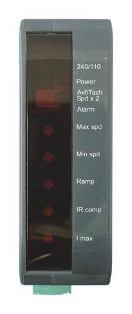 340LV Sprint Electric, DC Motor Controller, 1 Phase, Voltage Control, 30 V ac, 60 V ac, 3.4 A, DIN Rail Mount