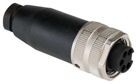 1521384 Phoenix Contact Circular Connector, 5 Contacts, Socket, Female, IP67