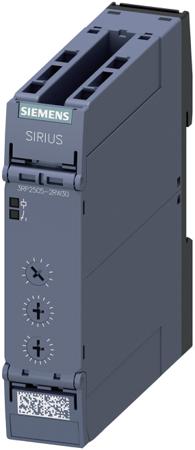3RP2505-2RW30 Siemens 3RP25 Series DIN Rail Mount Timer Relay, 240V ac/dc, 2-Contact, 0.05 → 100h, DPDT
