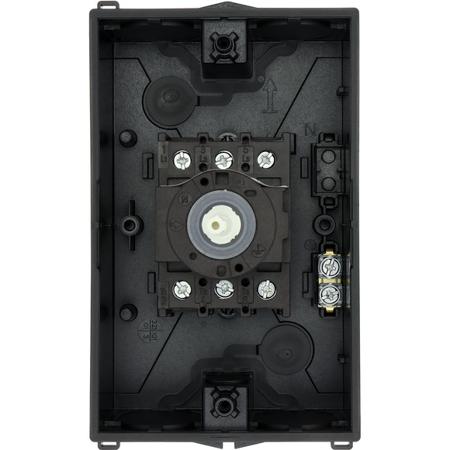 207309-P1-25-I2-SI-SW Eaton 3 Pole Surface Mount Isolator Switch - 25A Maximum Current, 11kW Power Rating, IP65