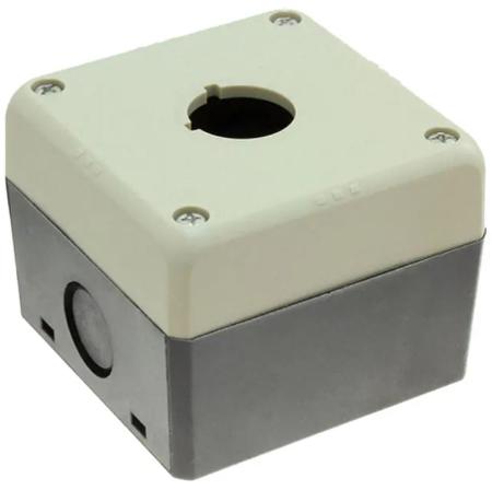 FB1W-111Z Idec Grey Polycarbonate FB Enclosure - 1 Hole 22mm Diameter