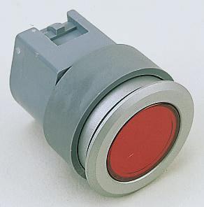 704.006.218 EAO, EAO 04, Panel Mount Red Pilot Light, 31mm Cutout, IP65, Round