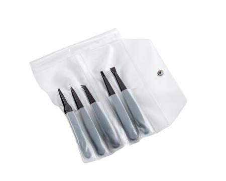 K5PICF ideal-tek Carbofib, ESD Tweezer Set