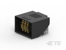 2204440-7 TE Connectivity  Series Right Angle PCB PCB Header, 30 Contact(s), 2.5 mm Pitch, 5 Row, Shrouded