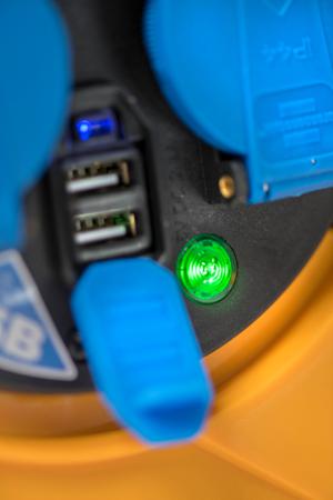 1206931600 brennenstuhl 40m 4 Socket Type E - French Cable Reel Open Reel, 230 V, IP44