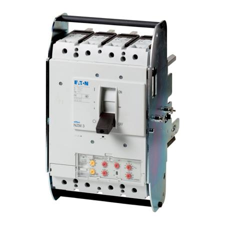 119900-NZMH3-4-VE400-T-AVE Eaton, Eaton Moeller series NZM MCCB Molded Case Circuit Breaker 4P 400A, Breaking Capacity 9 kA, Plug In
