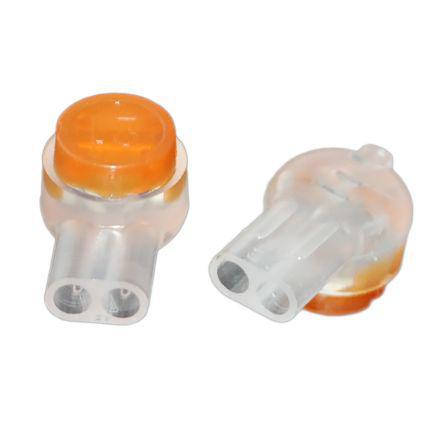 190-2052 RS PRO Butt Wire Splice Connector, Yellow, Insulated 26 → 19 AWG