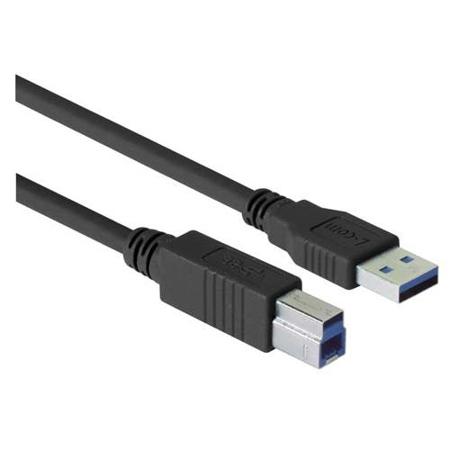 CAU3ZAB-2M L-Com USB 3.0, Male USB to Male USB B, 2m