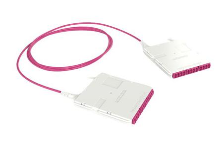 RNU12-C-12M4LCLCM040M HellermannTyton Connectivity RapidNet Ultra12Series, 12 Port LC to LC, Multimode Cassette