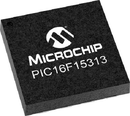 PIC16F15313-I-RF Microchip PIC16F15313-I/RF 8 bit MCU Microcontroller MCU, PIC16, 8-Pin RF