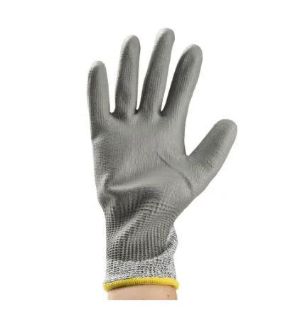 246-3364 Grey HPPE Cut Resistant Work Gloves, Size XL, Polyurethane Coating