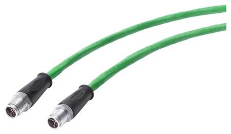 6XV18785HN50 Siemens Male M12 to M12 Sensor Actuator Cable, 50m