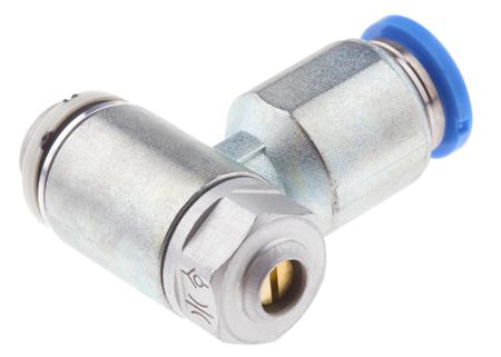 GRLZ-1-8-QS-8-D Festo GRLZ Series Flow Regulator, 8mm Tube Inlet Port
