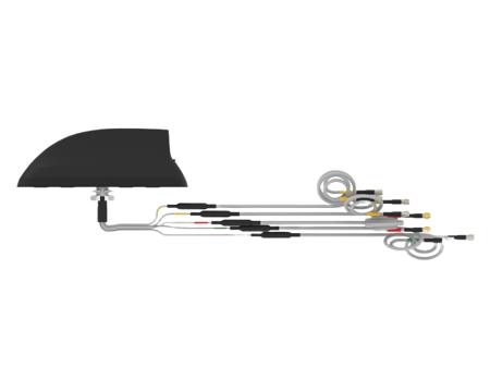 L001044-02 TE Connectivity  Whip Multiband Antenna with SMA, SMA RP Connector, 5G, GNSS, Wi-Fi