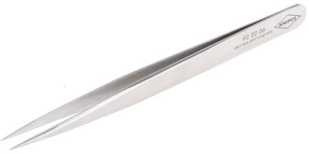 92 22 06 Knipex 120 mm, Stainless Steel, Smooth, Tweezer