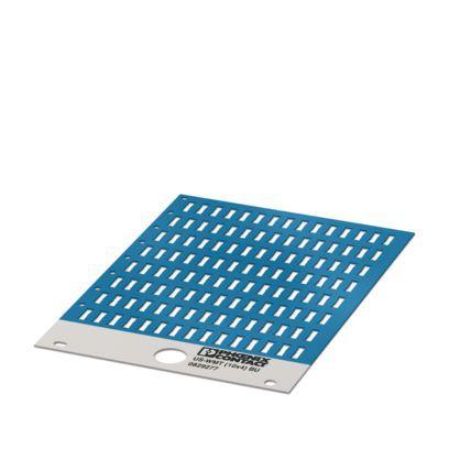 0829277 Phoenix Contact US-WMT Cable Binder Cable Marker, Blue, Pre-printed "Unlabeled", 0.6 → 7mm Cable, for Conductor
