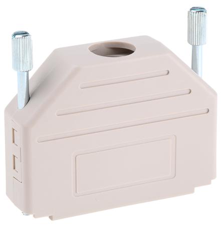 MHDPPK25-LG-K MH Connectors MHDPPK-SLIM Series Polyamide D Sub Backshell, 25 Way, Strain Relief