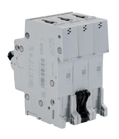 2CDS253001R0517--S203-K25 ABB System M Pro 25A MCB Mini Circuit Breaker, 3P Curve K, Breaking Capacity 6 kA