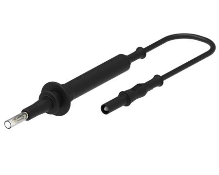 4932-IEC-120N Electro PJP Spring Loaded Test Probe, 4mm Tip, 1kV, 4mm Socket, 20A