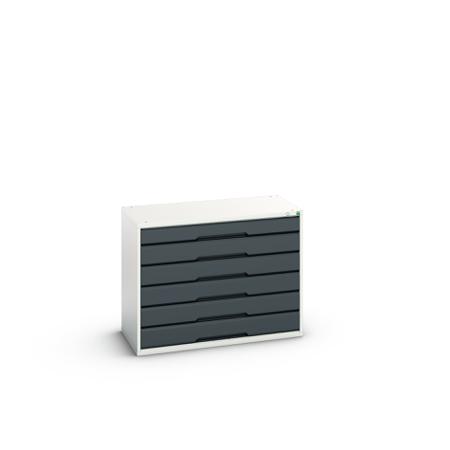 16925214.19 Bott 6 Cabinet, Steel, 800mm x 1050mm x 550mm, Anthracite Grey, Light Grey