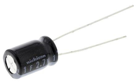 JUMT1226MHD Nichicon 22F Supercapacitor ±20% Tolerance, UM 2.7V dc, Through Hole