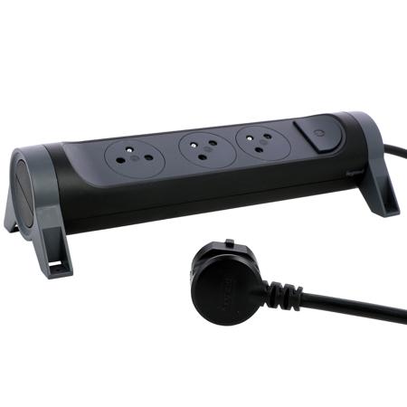 049444 Legrand 1.5m 3 Socket Type E - French Extension Lead