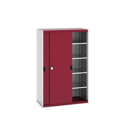 40022065-24V Bott 2 Door Sheet Steel Floor Standing Cupboard, 1300 X 650 X 2000mm