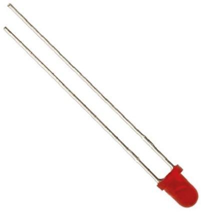SLR-332VR3F ROHM , 630 nm Red LED, 3mm (T-1) Round Through Hole package