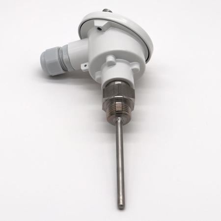 BOSI501-8 Prosensor PT100 Temperature Probe, 8mm Dia, 50mm Long, 3 Wire, G1/2, Class A +450°C Max