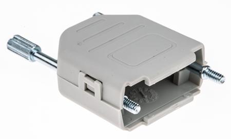 MHDPPK9-I-K MH Connectors MHDPPK-SLIM Series Polyamide D Sub Backshell, 9 Way, Strain Relief