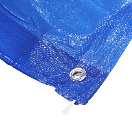 262-7067 RS Pro Blue PE Tarpaulin 10m x 6m