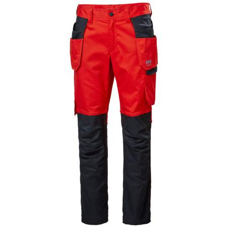 77521_590-D88 Helly Hansen Manchester Navy Men's Cotton, Polyester Durable, Stretchy Trousers 34in, 86cm Waist