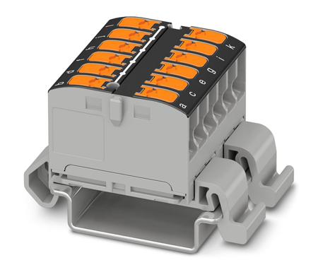 1019536 Phoenix Contact Distribution Block, 12 Way