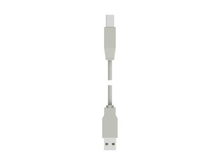 1487587-1 TE Connectivity USB Cable Assembly, Male USB A to Male USB B Cable, 1m