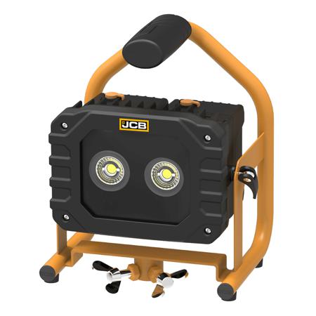 JCB-PLT20-22-2V JCB Rechargeable LED Work Light, 2000 lumens, 100-240 V, IP65