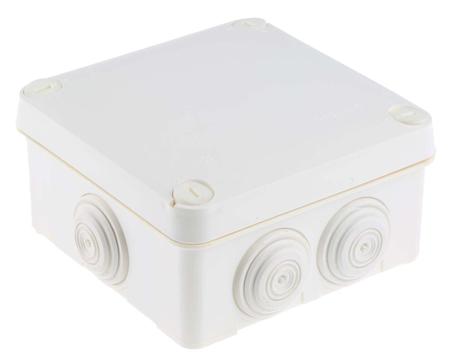 0 920 23 Legrand Plexo Series Grey Plastic Junction Box, IP55, 105 x 105 x 55mm