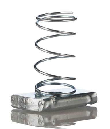 P NL06 SS Unistrut Channel Nut, M6, Nut Base Dimensions 41 x 41mm, Stainless Steel, 40g