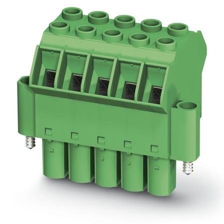 1715264 Phoenix Contact, 10.16mm Pitch, TPC 16/ 3-STF-10.16, 3 Way, Pluggable Terminal Block, Plug, Screw Termination,