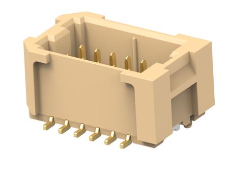 2484140-1 TE Connectivity 2484140 Series Vertical Surface Mount PCB Header, 12 Contact(s), 1mm Pitch, 2 Row(s)