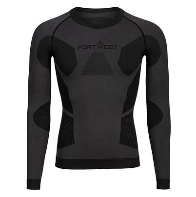 B173CHAXL Portwest Charcoal Polyamide Base Layer, XL