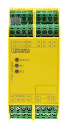 2963912 Phoenix Contact PSRclassic PSR-SCP 1 Auxiliary Contacts Safety Relay 24V ac/dc, Single/Dual-Channel 8 Safety Contacts