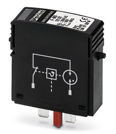 2817990 Phoenix Contact, F-MS 12 ST Surge Protector 230 V ac Maximum Voltage Rating 40kA Maximum Surge Current Surge Arrester