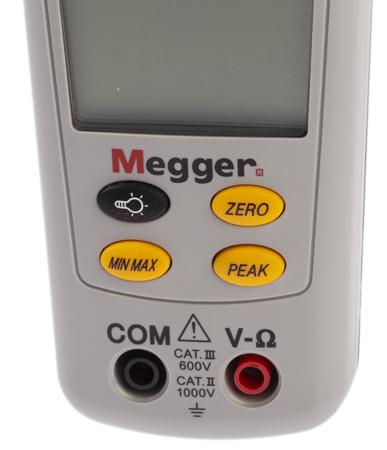 1000-305 600 A AC & DC Digital Clamp Meter with V
