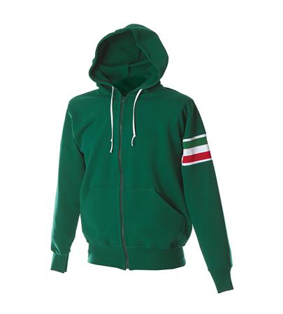 988276-XL-GREEN JRC 988276 Green 100% Cotton Sweat Shirt XL